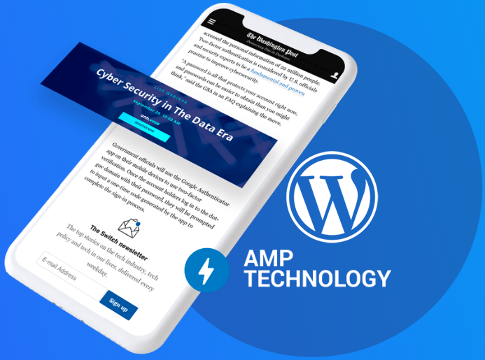 amp for wordpres page